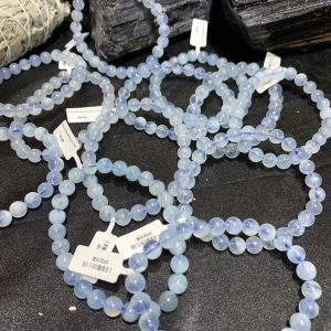 Vòng tay Aquamarine 7mm | CADA DECOR