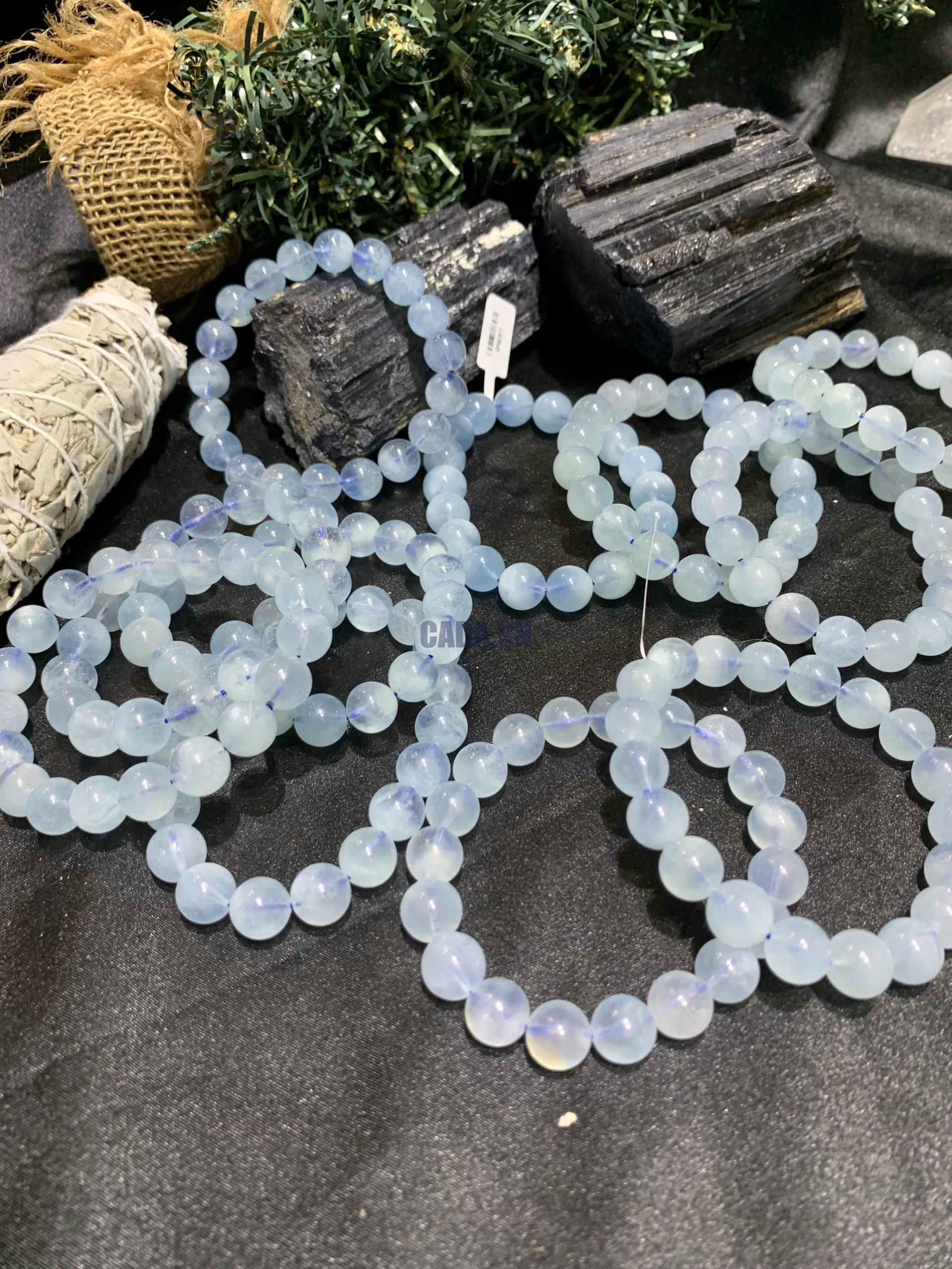 Vòng tay Aquamarine 10mm | CADA DECOR