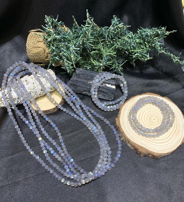 Vòng 3 quấn đá Xà cừ - Labradorite | CADA DECOR