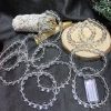 Vòng tay thạch anh trắng- Clear quartz 10mm | CADA DECOR