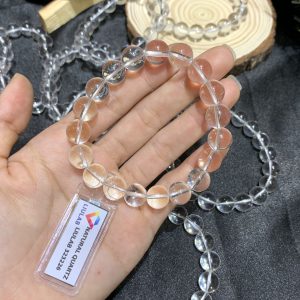 Vòng tay thạch anh trắng- Clear quartz 10mm | CADA DECOR