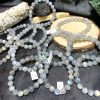 Vòng tay xà cừ – Labradorite 8mm | CADA DECOR