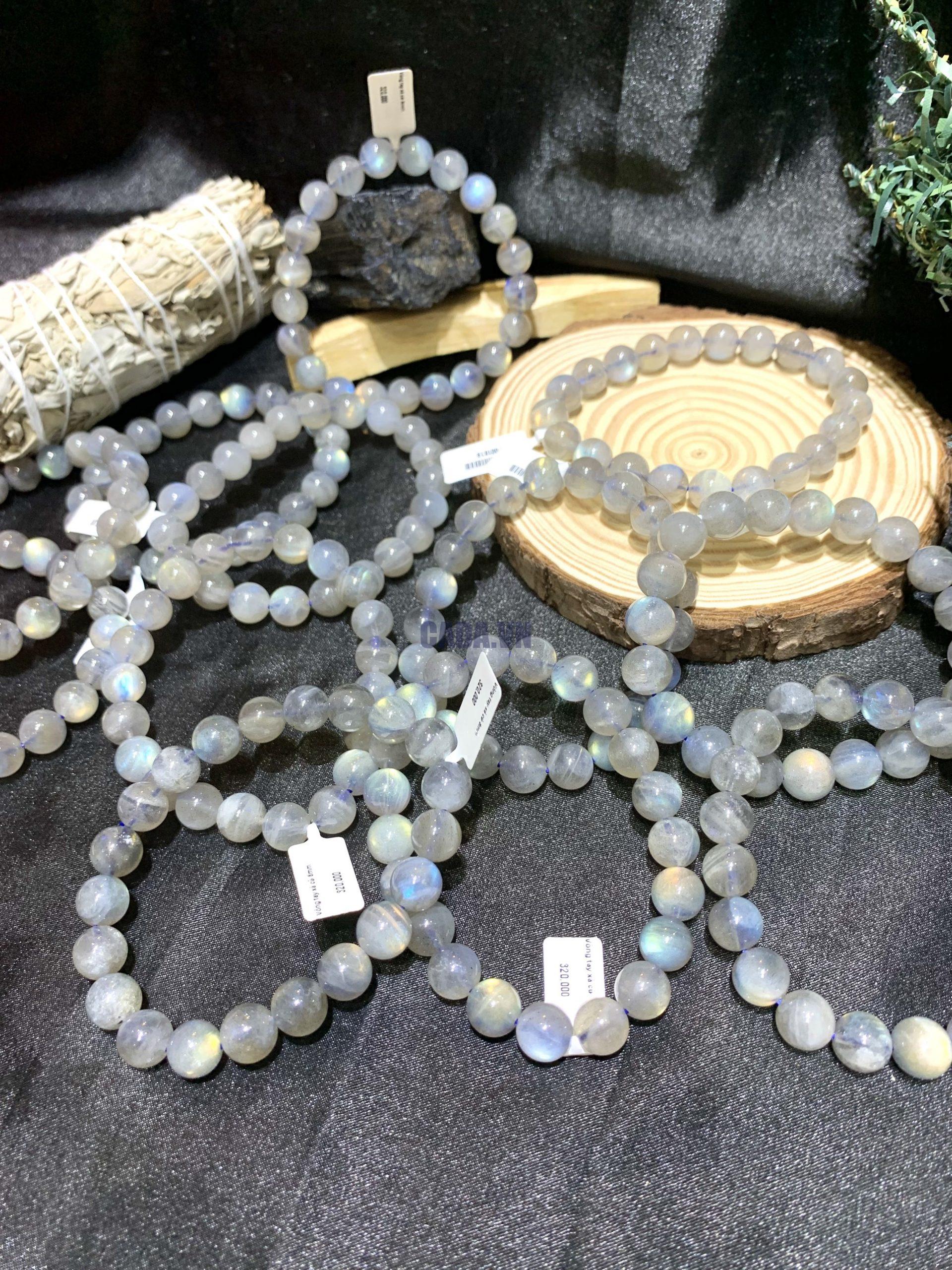 Vòng tay xà cừ - Labradorite 8mm | CADA DECOR