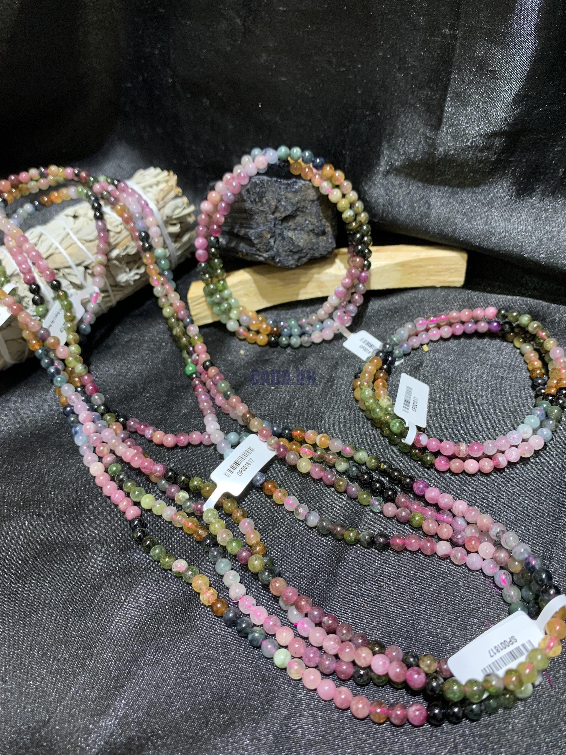 Vòng tay 3 quấn Tourmaline | CADA DECOR