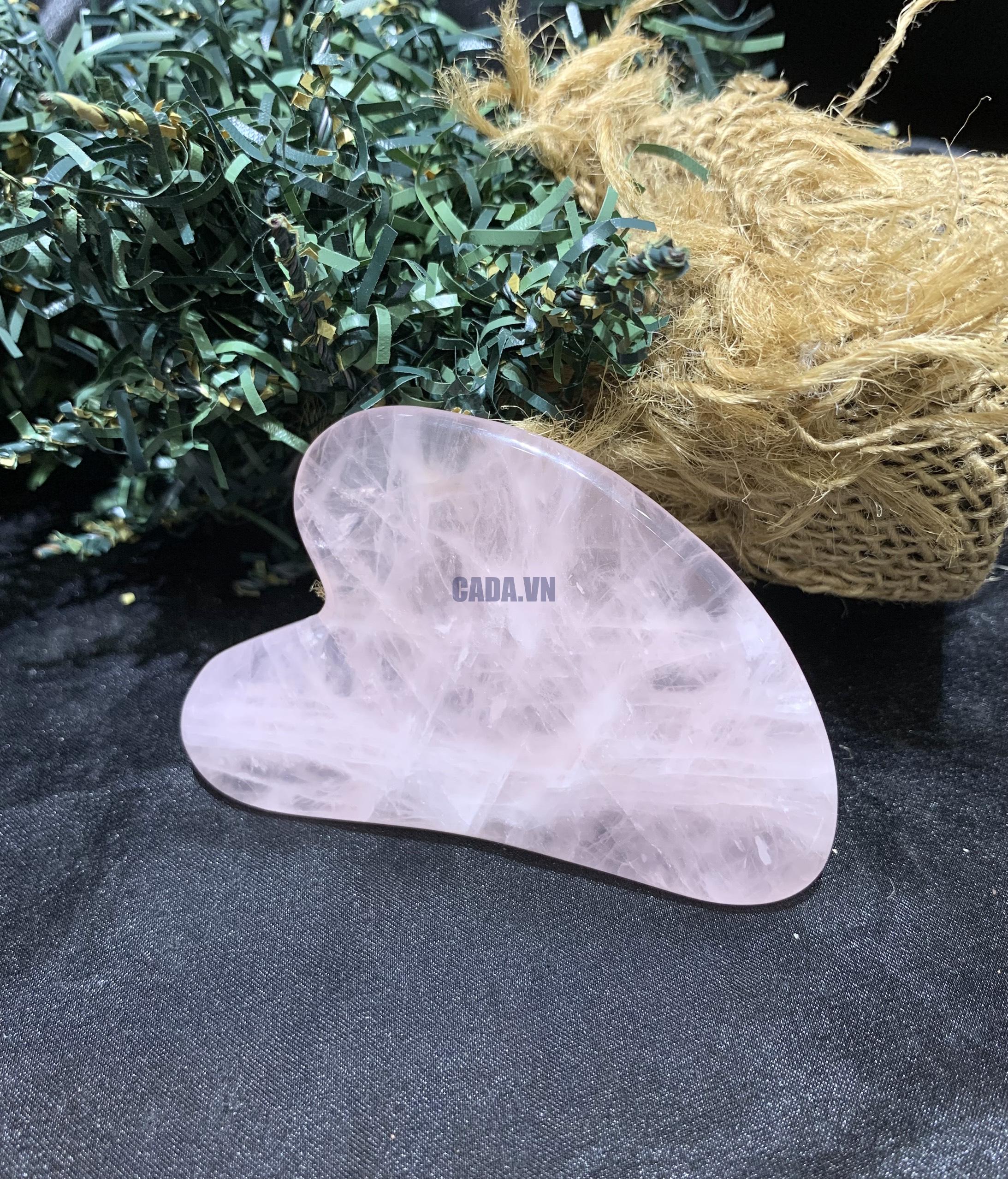 Gua Sha Thạch Anh Hồng | CADA DECOR
