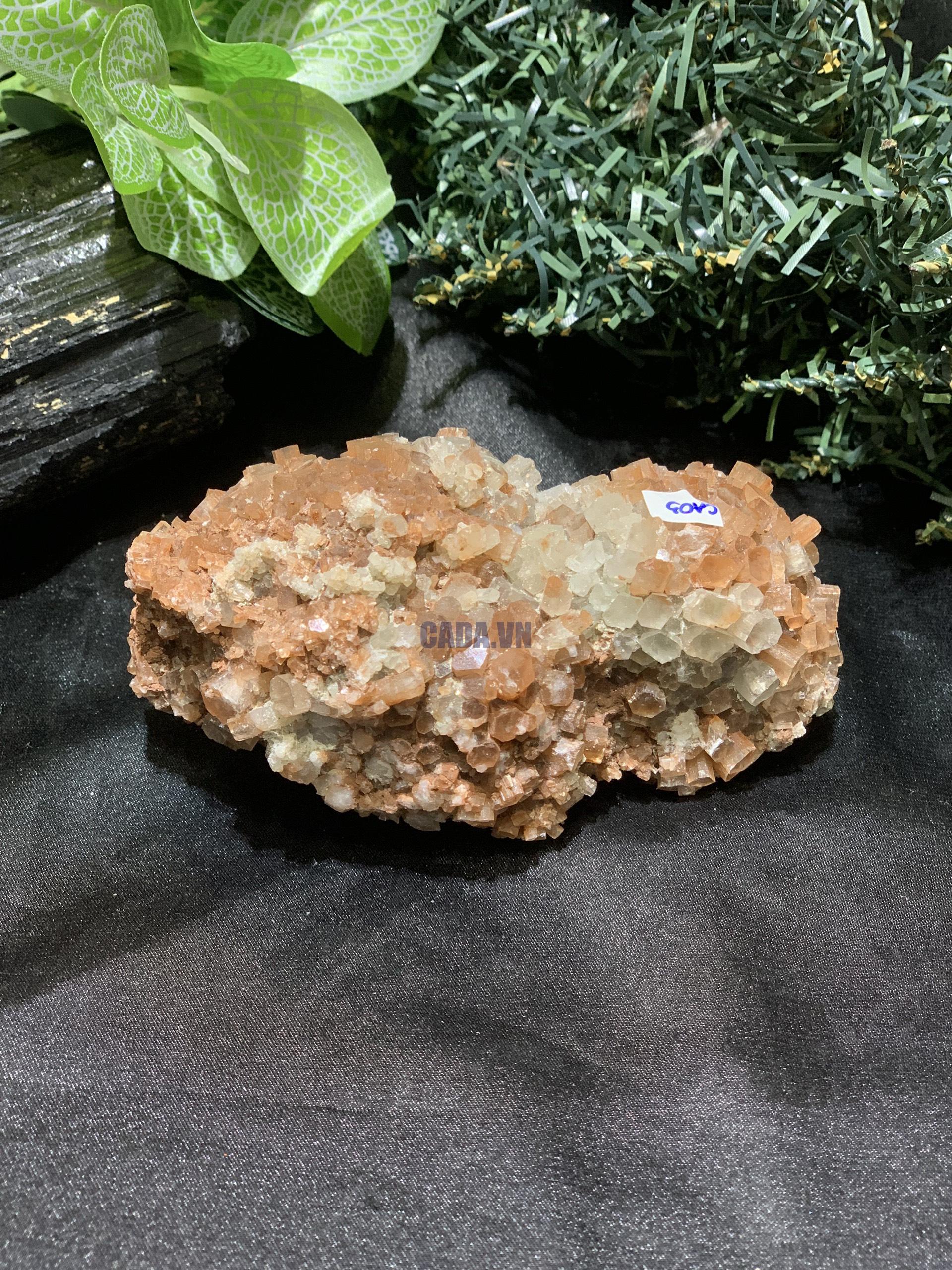 CỤM TINH THỂ ARAGONITE – KT: 11*6,5CM, KL: 0,42KG (CA03)