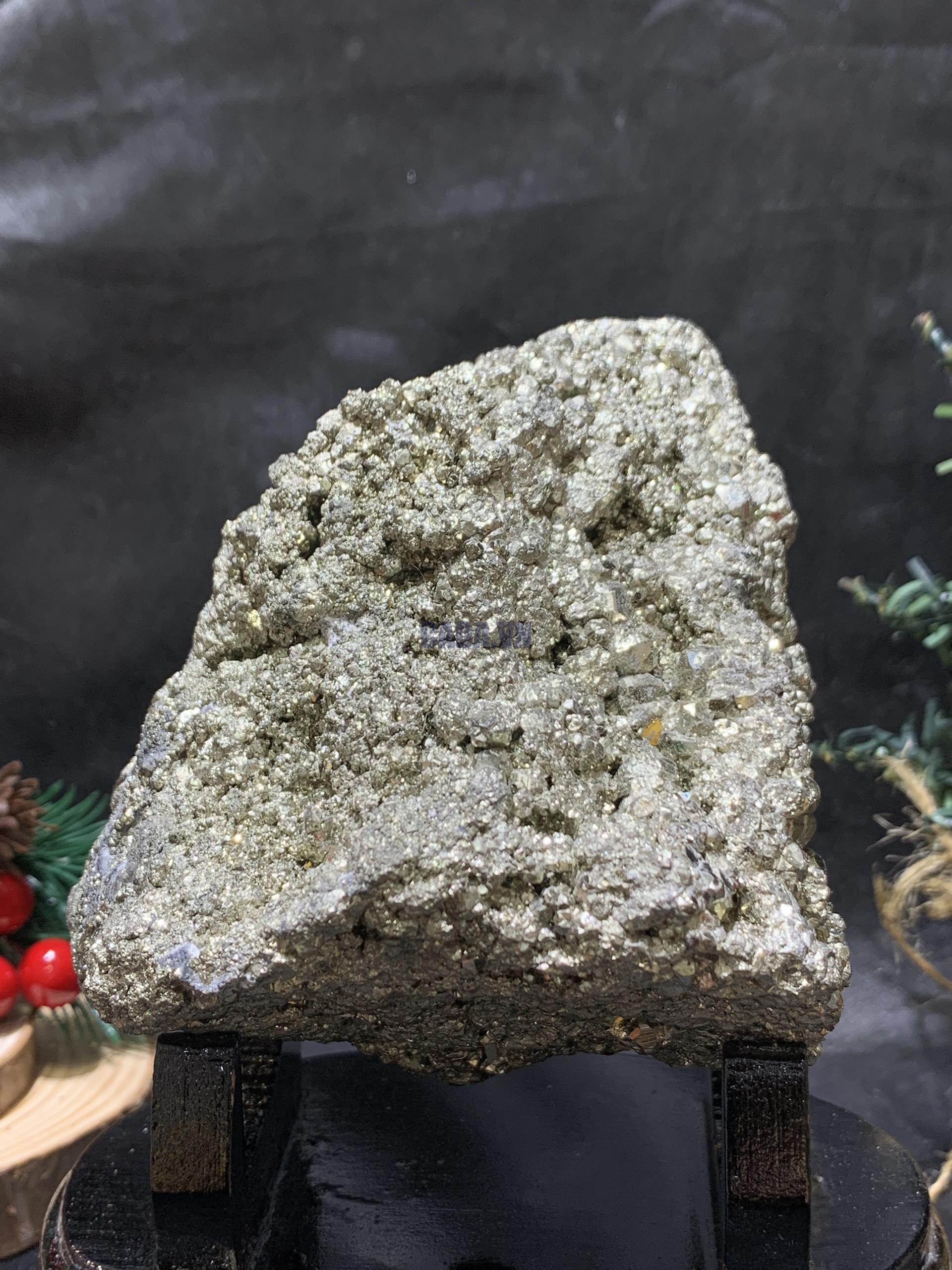 TINH THỂ VÀNG GĂM – Pyrite (TVG01), KL: 1.24KG