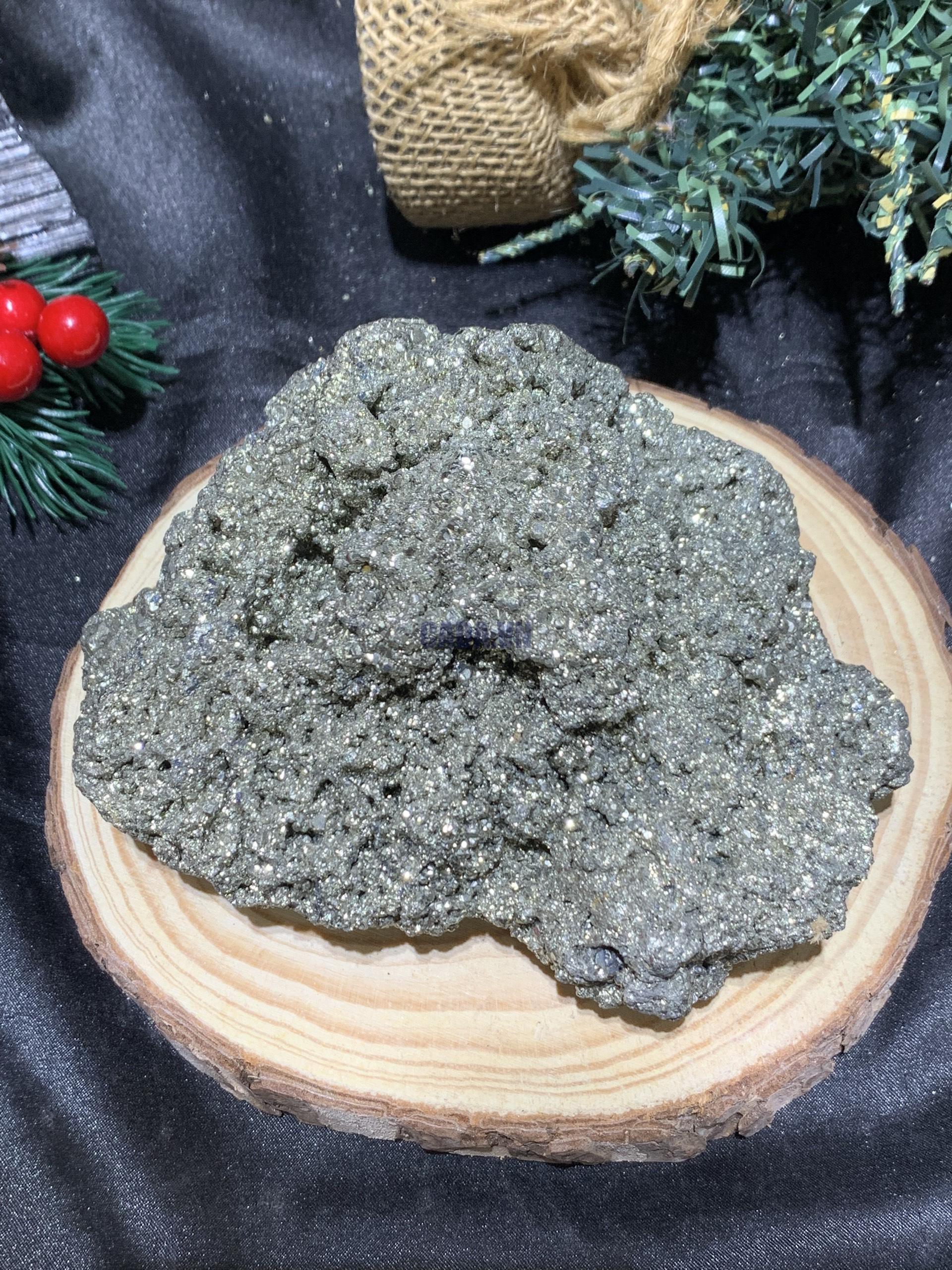 TINH THỂ VÀNG GĂM – Pyrite (TVG07), KL: 1.01KG
