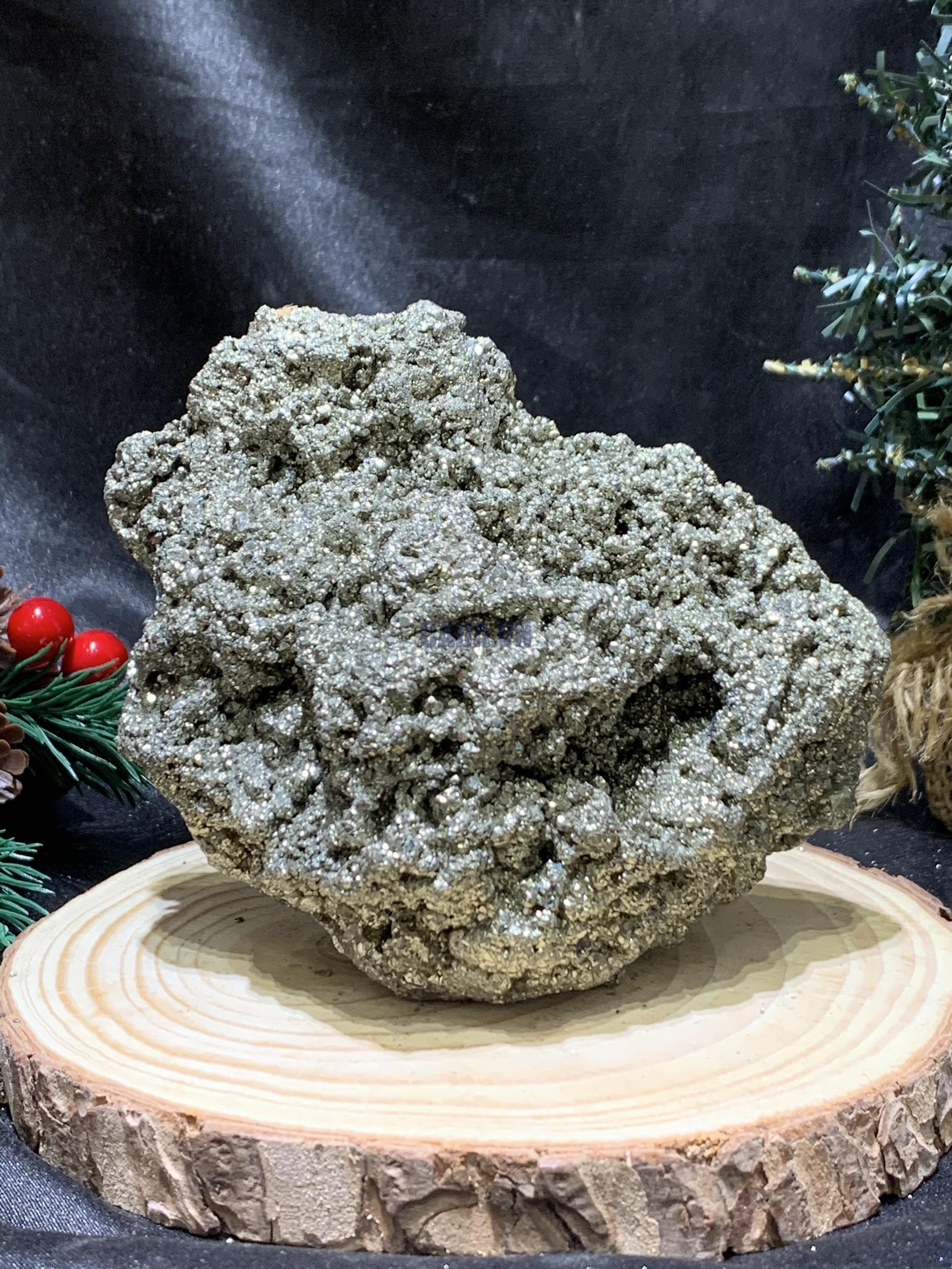 TINH THỂ VÀNG GĂM – Pyrite (TVG07), KL: 1.01KG