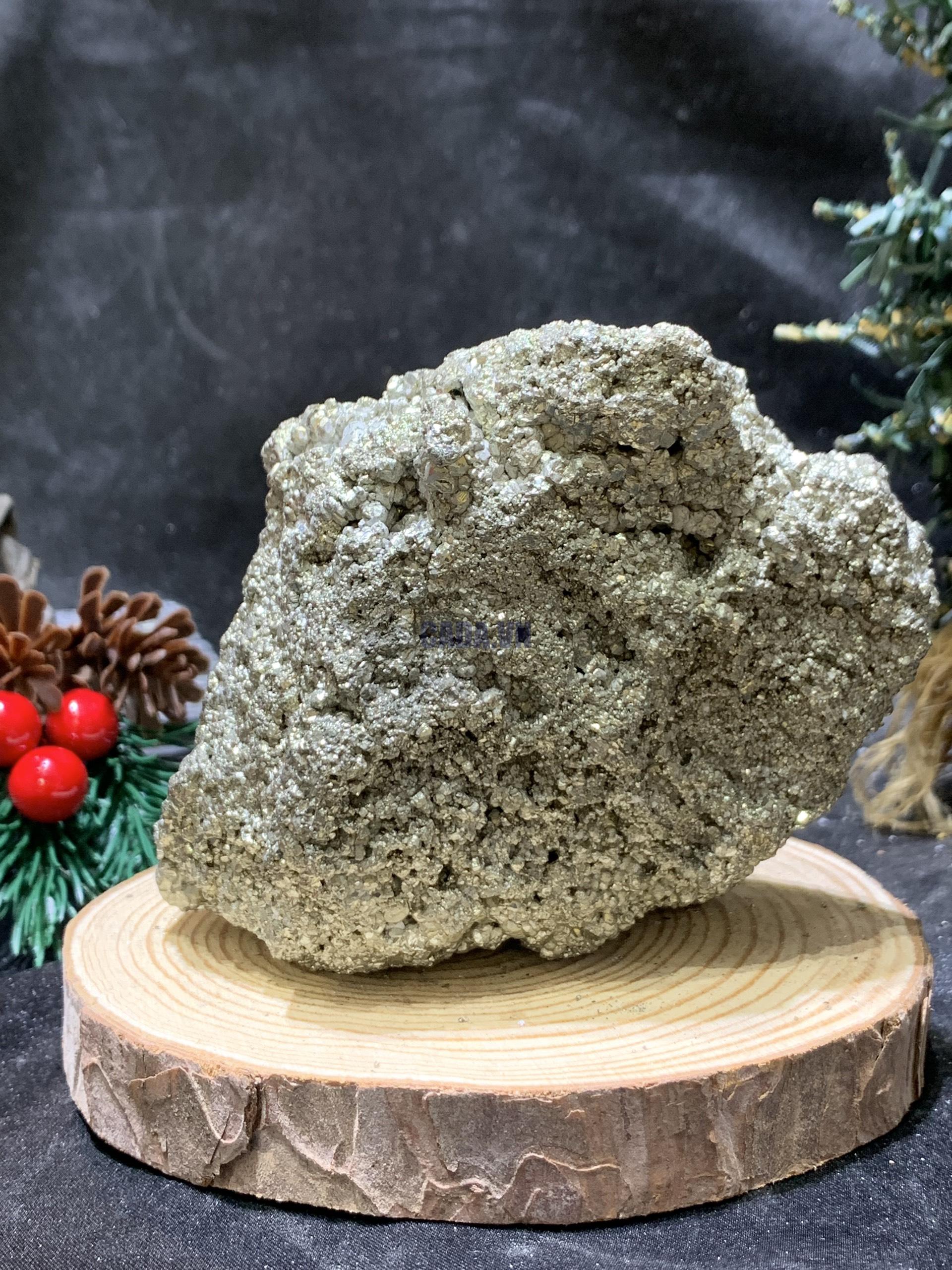 TINH THỂ VÀNG GĂM – Pyrite (TVG20), KL: 1.016KG