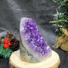 HỐC THẠCH ANH TÍM NHỎ – SMALL AMETHYST GEODE (TV435), KL: 0,535KG, KT: 12*7CM