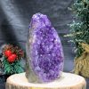 HỐC THẠCH ANH TÍM NHỎ – SMALL AMETHYST GEODE (TV464), KL: 0,455KG, KT: 10,5*6,5CM
