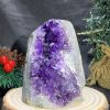 HỐC THẠCH ANH TÍM NHỎ – SMALL AMETHYST GEODE (TV465), KL: 0,45KG, KT: 10,5*7CM