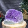 HỐC THẠCH ANH TÍM NHỎ – SMALL AMETHYST GEODE (TV448), KL: 0,42KG, KT: 7,5*8,2CM