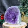 HỐC THẠCH ANH TÍM NHỎ – SMALL AMETHYST GEODE (TV448), KL: 0,42KG, KT: 7,5*8,2CM