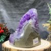 HỐC THẠCH ANH TÍM NHỎ – SMALL AMETHYST GEODE (TV434), KL: 0,44KG, KT: 11*8CM