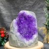 HỐC THẠCH ANH TÍM NHỎ – SMALL AMETHYST GEODE (TV443), KL: 0,675KG, KT: 11*9CM