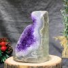 HỐC THẠCH ANH TÍM NHỎ – SMALL AMETHYST GEODE (TV443), KL: 0,675KG, KT: 11*9CM