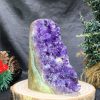 HỐC THẠCH ANH TÍM NHỎ – SMALL AMETHYST GEODE (TV468), KL: 0,485KG, KT: 11*4CM