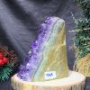 HỐC THẠCH ANH TÍM NHỎ – SMALL AMETHYST GEODE (TV468), KL: 0,485KG, KT: 11*4CM