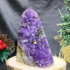 HỐC THẠCH ANH TÍM NHỎ – SMALL AMETHYST GEODE (TV444), KL: 0,58KG, KT: 12*7CM