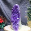 HỐC THẠCH ANH TÍM NHỎ – SMALL AMETHYST GEODE (TV457), KL: 0,495KG, KT: 13*4CM
