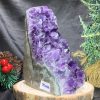 HỐC THẠCH ANH TÍM NHỎ – SMALL AMETHYST GEODE (TV440), KL: 0,725KG, KT: 14*6,5CM