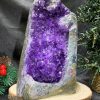HỐC THẠCH ANH TÍM NHỎ – SMALL AMETHYST GEODE (TV499), KL: 1,625KG, KT: 17,8*9CM