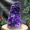 HỐC THẠCH ANH TÍM NHỎ – SMALL AMETHYST GEODE (TV513), KL: 1,015KG, KT: 13*7CM