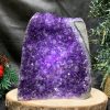 HỐC THẠCH ANH TÍM NHỎ – SMALL AMETHYST GEODE (TV441), KL: 1,295KG, KT: 11*9CM