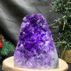 HỐC THẠCH ANH TÍM NHỎ – SMALL AMETHYST GEODE (TV487), KL: 0,695KG, KT: 12*8,5CM