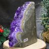 HỐC THẠCH ANH TÍM NHỎ – SMALL AMETHYST GEODE (TV506), KL: 1,225KG, KT: 15*8,5CM