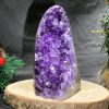 HỐC THẠCH ANH TÍM NHỎ – SMALL AMETHYST GEODE (TV456), KL: 0,7KG, KT: 12*6,5CM
