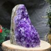 HỐC THẠCH ANH TÍM NHỎ – SMALL AMETHYST GEODE (TV456), KL: 0,7KG, KT: 12*6,5CM