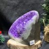 HỐC THẠCH ANH TÍM NHỎ – SMALL AMETHYST GEODE (TV474), KL: 1,26KG, KT: 13*11CM