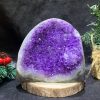 HỐC THẠCH ANH TÍM NHỎ – SMALL AMETHYST GEODE (TV474), KL: 1,26KG, KT: 13*11CM