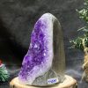 HỐC THẠCH ANH TÍM NHỎ – SMALL AMETHYST GEODE (TV505), KL: 0,89KG, KT: 12*9CM