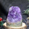 HỐC THẠCH ANH TÍM NHỎ – SMALL AMETHYST GEODE (TV492), KL: 0,65KG, KT: 12*7CM