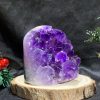 HỐC THẠCH ANH TÍM NHỎ – SMALL AMETHYST GEODE (TV516), KL: 0,475KG, KT: 8*6,8CM