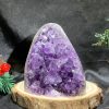HỐC THẠCH ANH TÍM NHỎ – SMALL AMETHYST GEODE (TV431), KL: 0,62KG, KT: 12*8CM