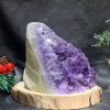 HỐC THẠCH ANH TÍM NHỎ – SMALL AMETHYST GEODE (TV431), KL: 0,62KG, KT: 12*8CM