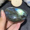 TRÁI TIM ĐÁ XÀ CỪ – Labradorite (TXC2) – KT: 6,6*4,6CM, KL: 0,124KG