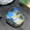 TRÁI TIM ĐÁ XÀ CỪ – Labradorite (TXC3) – KT:6,7*5,9CM, KL: 0,167KG