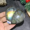 TRÁI TIM ĐÁ XÀ CỪ – Labradorite (TXC6) – KT: 5,77*6,6CM, KL: 0,166KG