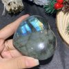 TRÁI TIM ĐÁ XÀ CỪ – Labradorite (TXC17) – KT: 6.53*7,62CM, KL: 0,202KG