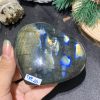 TRÁI TIM ĐÁ XÀ CỪ – Labradorite (TXC20) – KT: 7,27*8,21CM, KL: 0,246KG