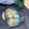 TRÁI TIM ĐÁ XÀ CỪ – Labradorite (TXC25) – KT: 7,23*8,08CM, KL: 0,27KG