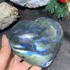 TRÁI TIM ĐÁ XÀ CỪ – Labradorite (TXC31) – KT: 8,21*9,14CM, KL:0,36KG