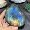 TRÁI TIM ĐÁ XÀ CỪ – Labradorite (TXC32) – KT: 8,84*9,02CM, KL: 0,38KG