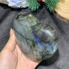 TRÁI TIM ĐÁ XÀ CỪ – Labradorite (TXC45) – KT: 9*11CM, KL: 0,632KG